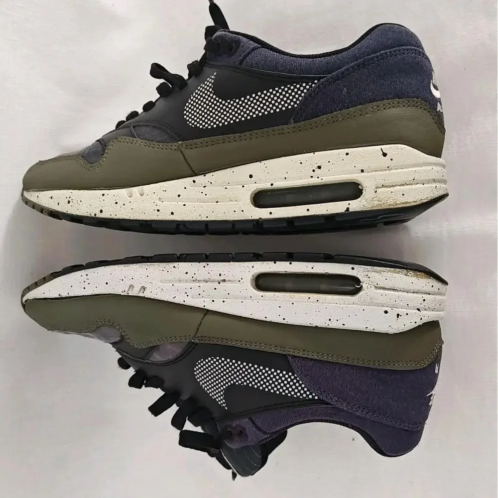 Nike Air Max 1 SE Shoes Medium‎ Olive A01021-200 Men's Size 9